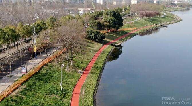 六安月亮岛跑道,六安市月亮岛步道