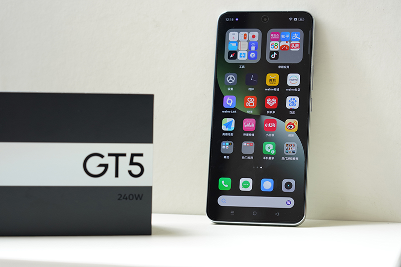 realme真我gt5手机开箱,realme真我x50开箱