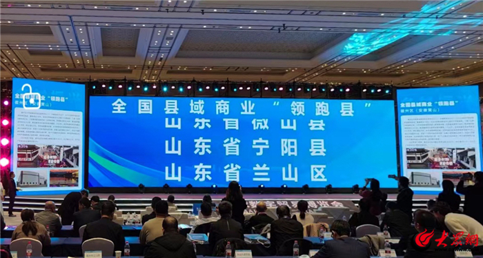 宁阳县第一名,第一批全国县域商业领跑县山东