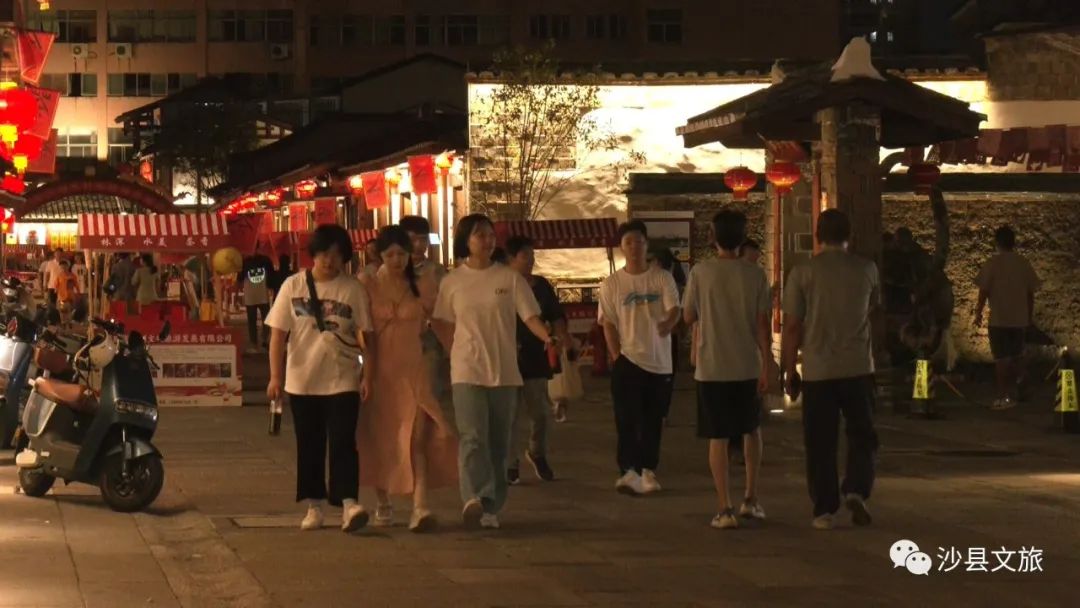 人人人人人人，“加长版”假期，沙县旅游热度持续攀升……